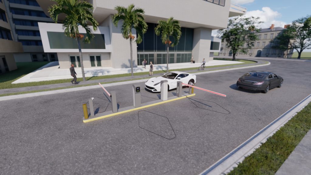 Automação para estacionamento SigaParkcancelas e totens